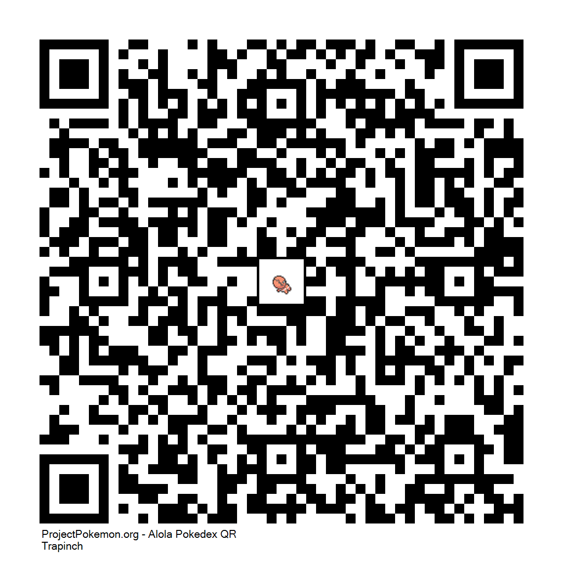 Cdigo QR de Trapinch